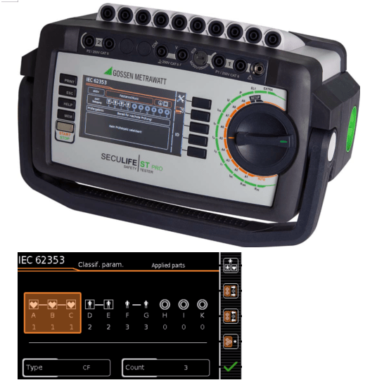 綜合醫療電氣安規測試儀SECULIFE ST PRO 綜合醫療電氣安規測試儀SECULIFE ST PRO